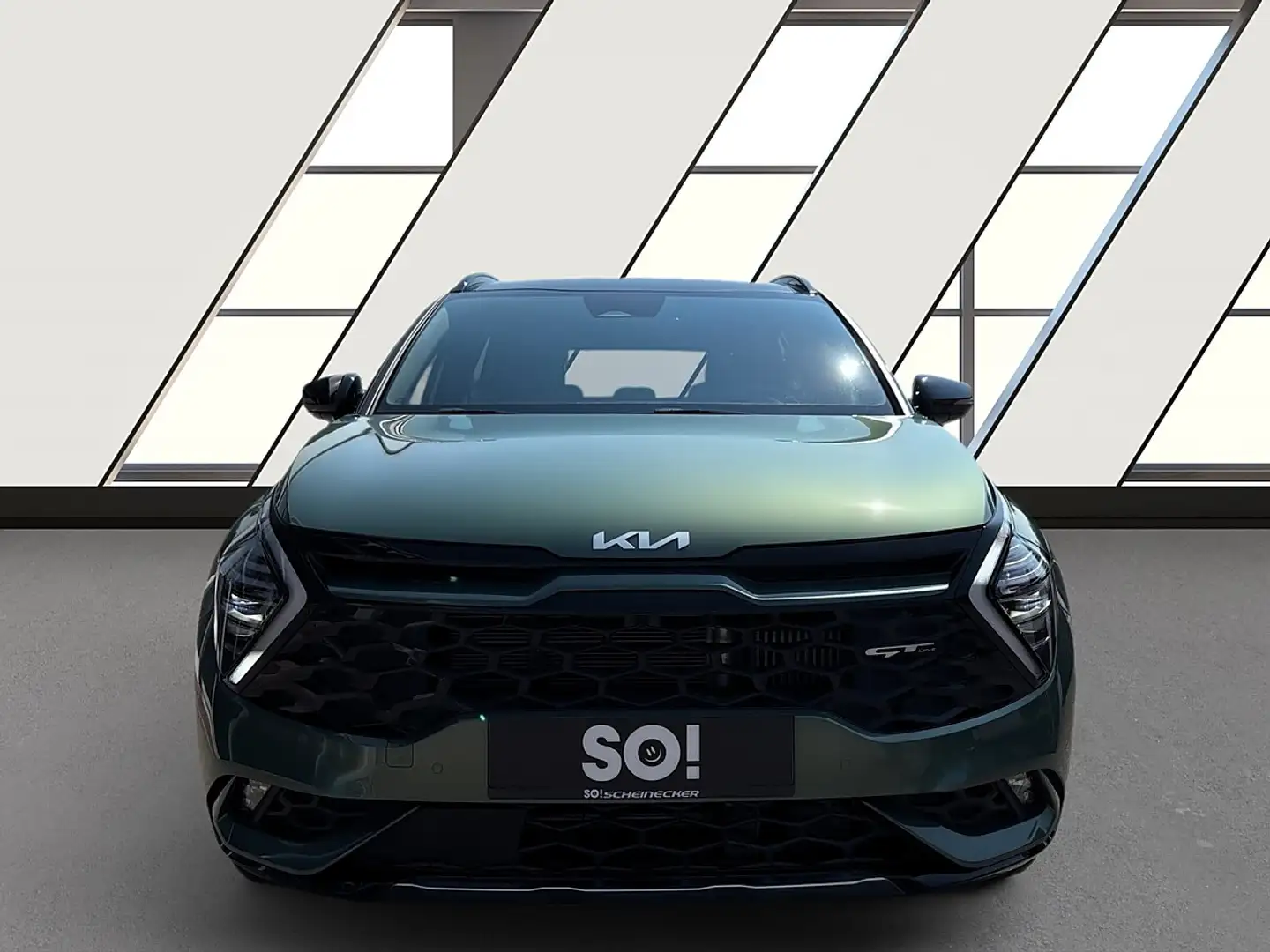 Kia Sportage 1,6 TGDI PHEV AWD GT-Line Aut. Grün - 2
