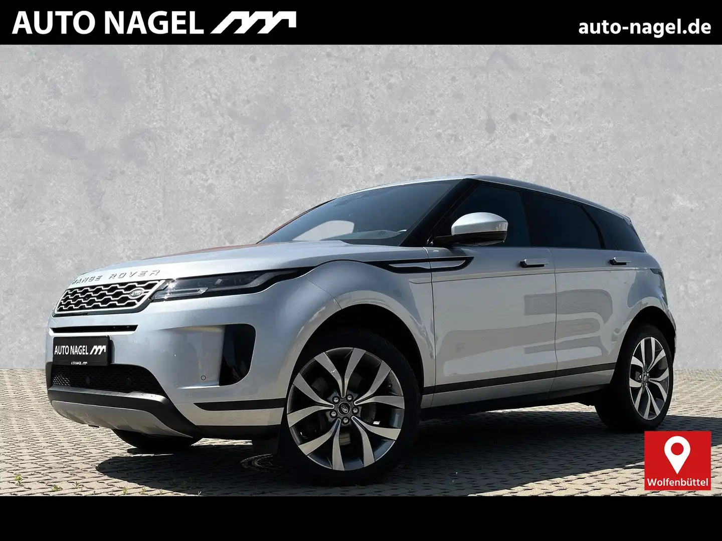 Land Rover Range Rover Evoque Range Rover Evoque D150 S 20"LED Sitzhz.el.Heckk Silber - 1