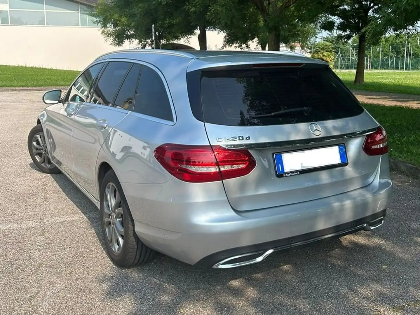 Mercedes-Benz C 220 Classe C-S205 2014 SW SW d (bt) Sport auto Argento - 2