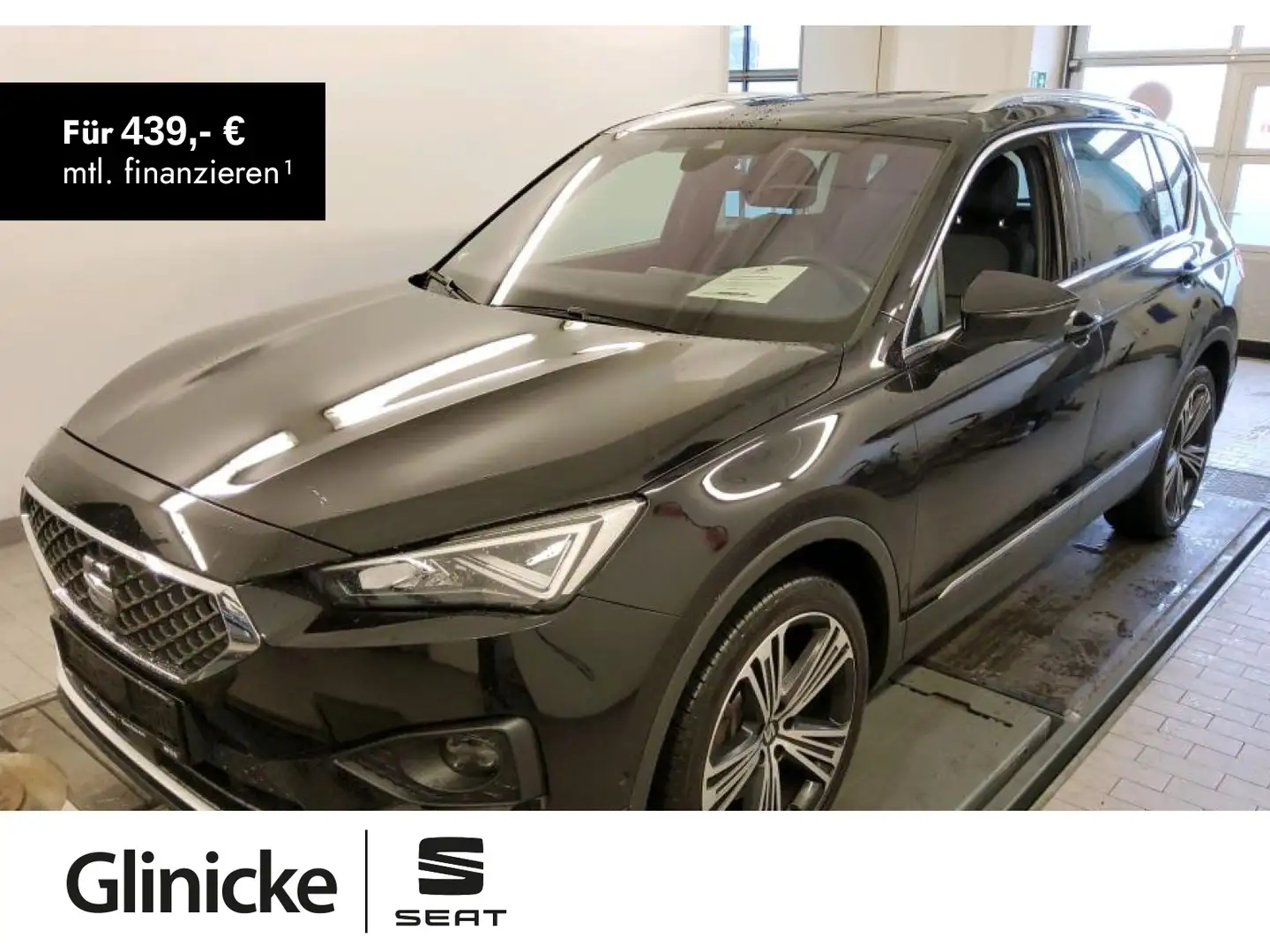 SEAT Tarraco Xcellence 2.0 TDI 4Drive DSG, AHK, NAVI Schwarz - 1