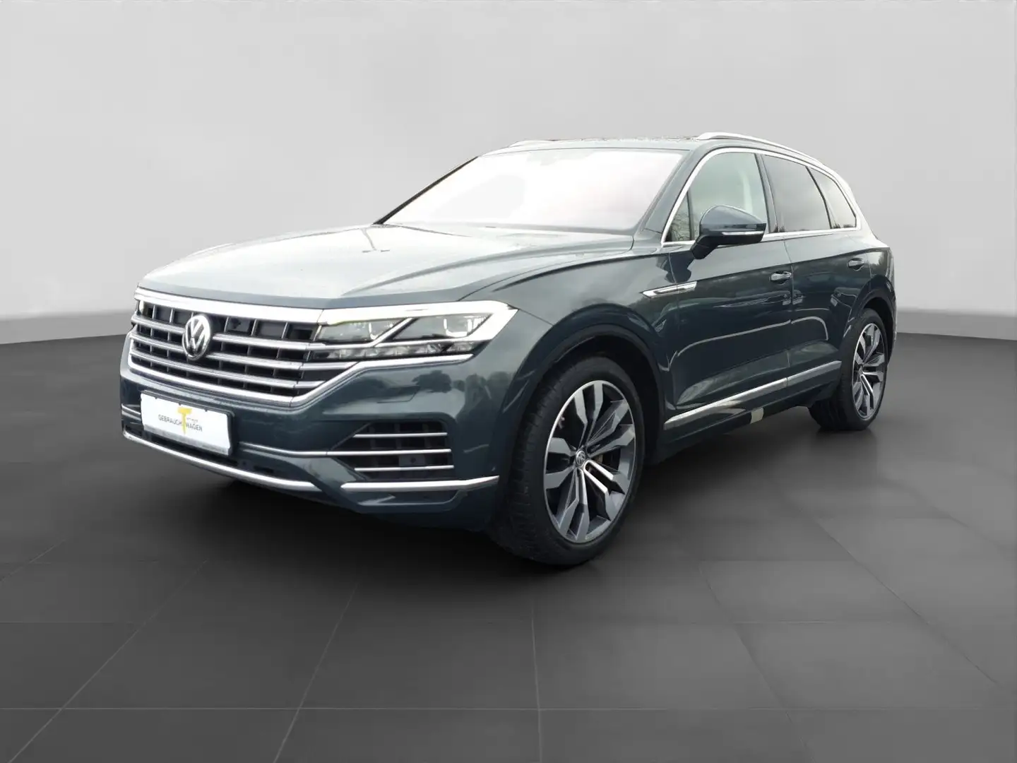 Volkswagen Touareg TDI 4M MATRIX AHK PANO DYNAUDIO Grün - 2