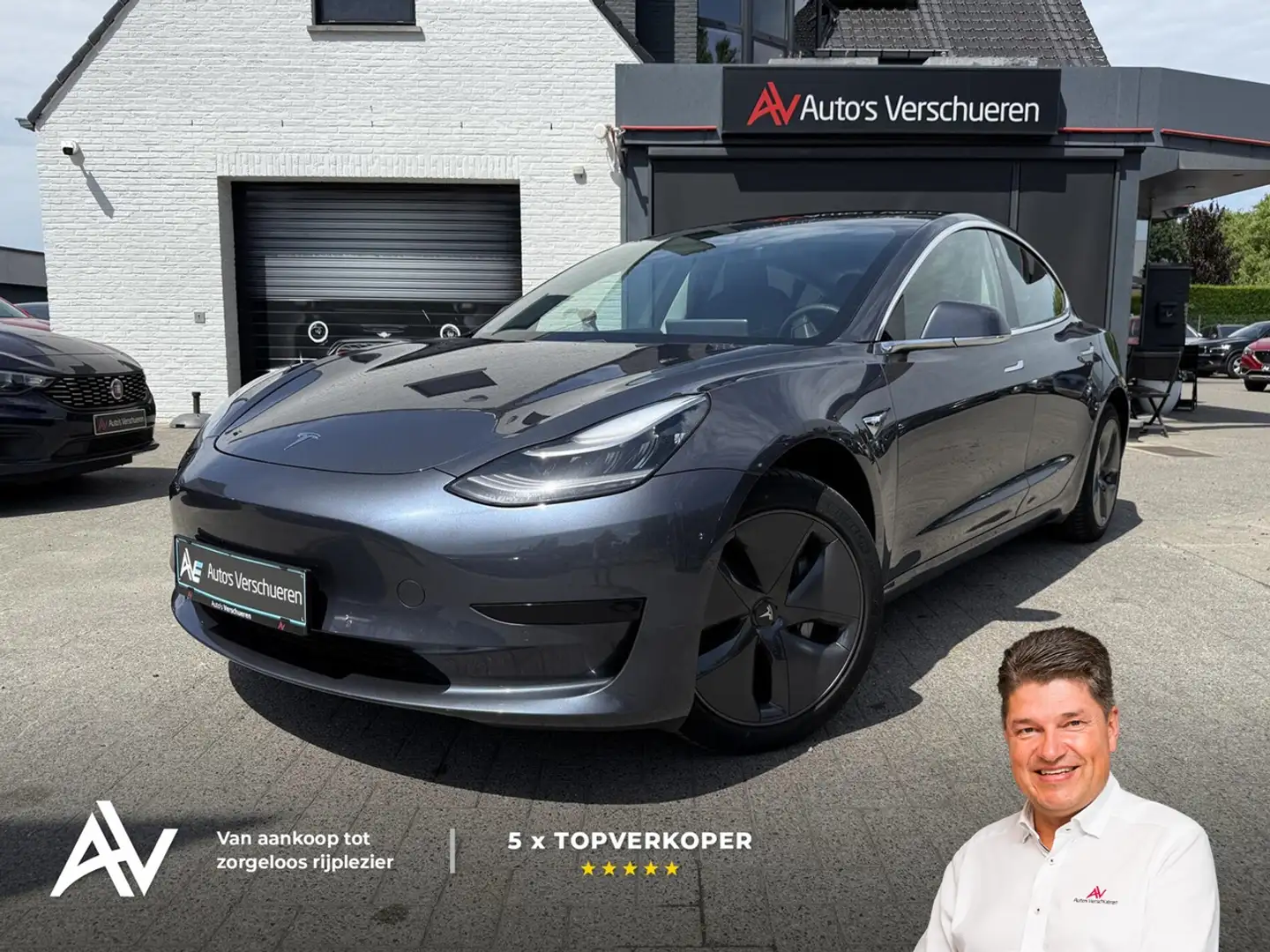 Tesla Model 3 Standard Range Plus RWD ** Pano | AutoPilot | Z... Gris - 1