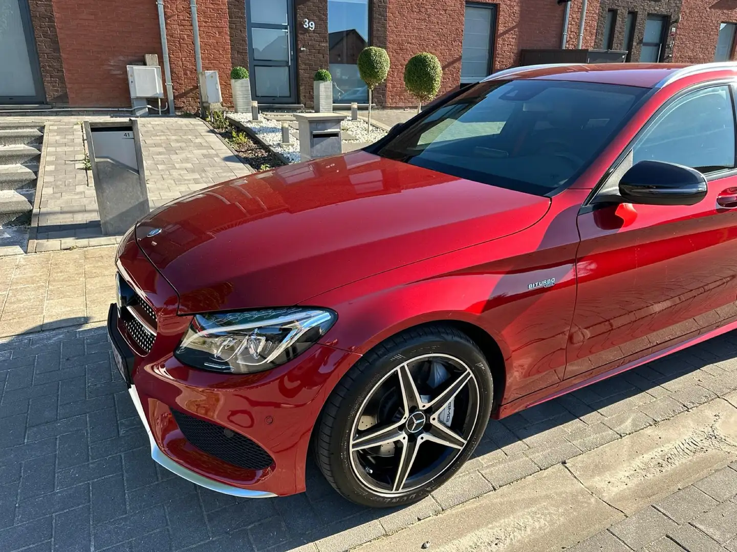 Mercedes-Benz C 43 AMG 4Matic T 9G-TRONIC Rouge - 1