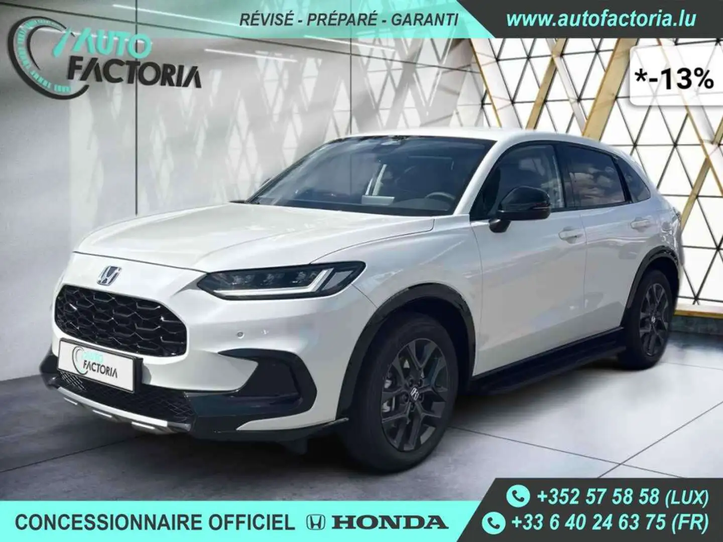 Honda ZR-V -13% 2.0 HYB 184CV BVA SPORT+GPS+CAM+FULL LED+OPTS Beige - 1