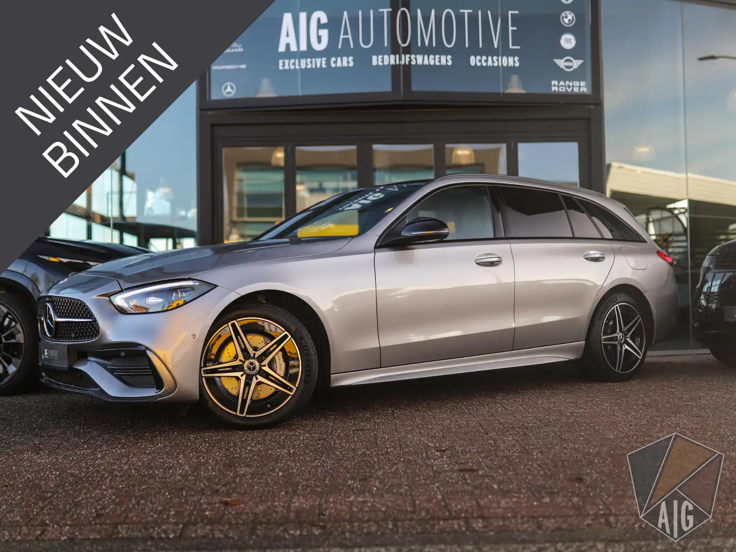 Mercedes-Benz C 300 Estate e Business Solution AMG | Massage | Leder | Gris - 1