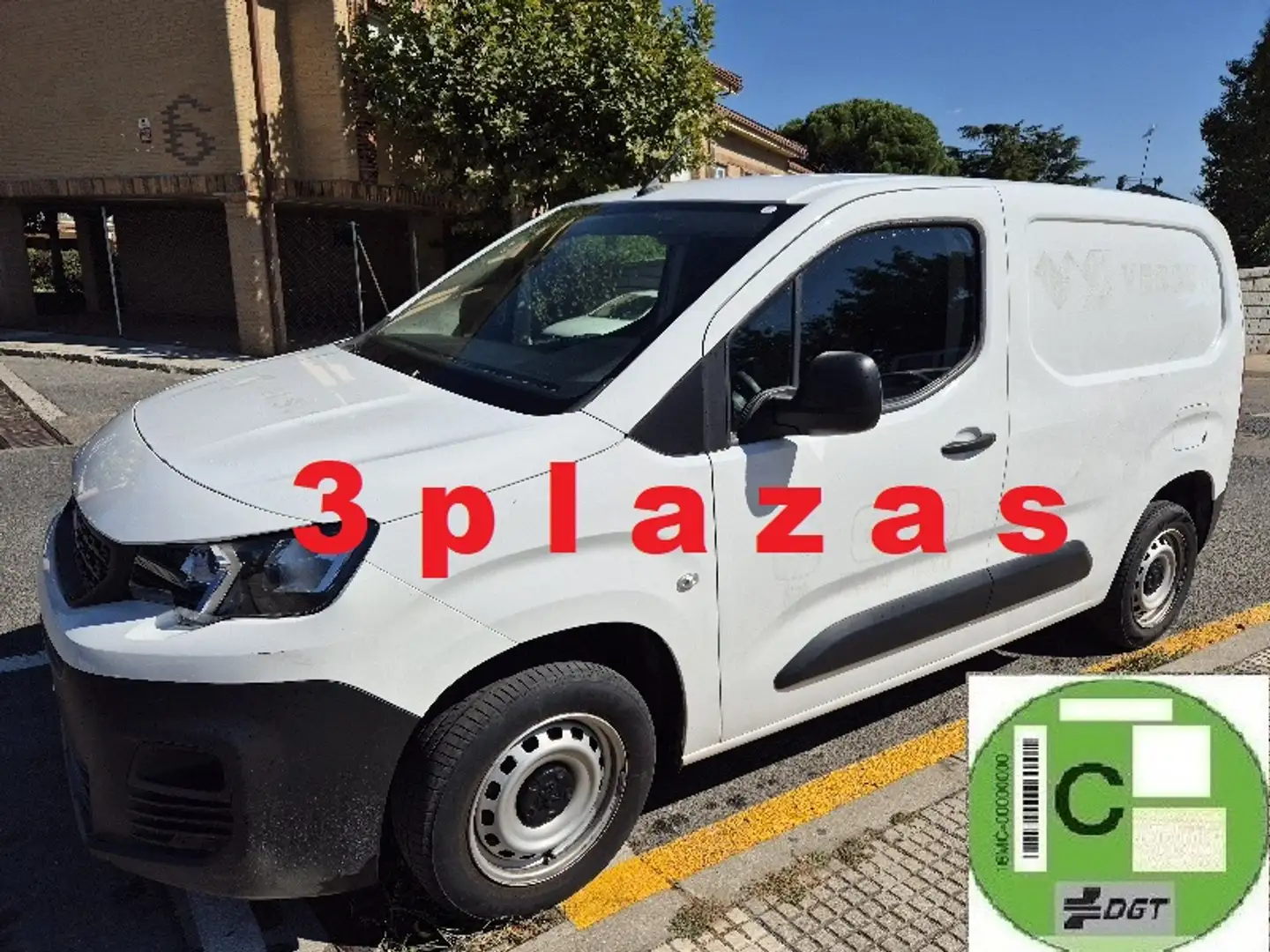 Peugeot Partner 1.5BlueHDI S&S Pro Standard 600kg 75 Blanco - 2