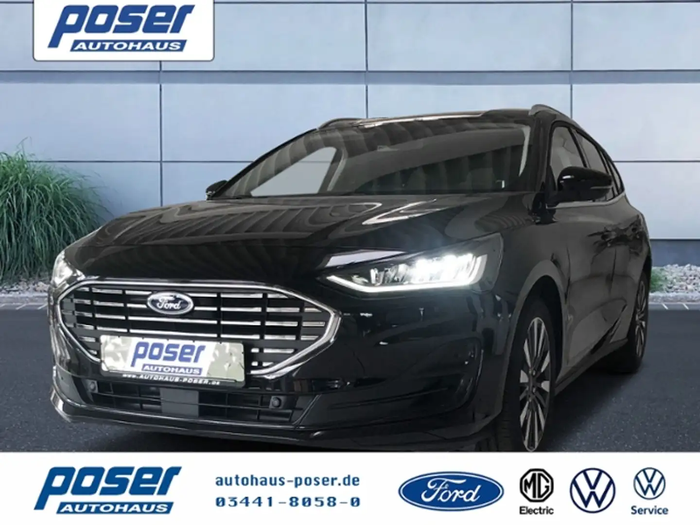 Ford Focus Titanium Style 1.0 EcoBoost Automatik Noir - 1
