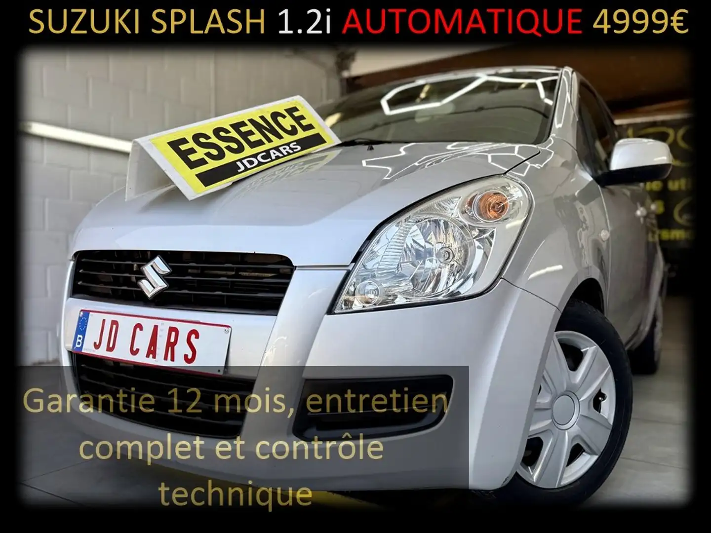 Suzuki Splash 1.2ESSENCE GLS AUTO‼️GARANTIE 1AN CTOK‼️ Szary - 1