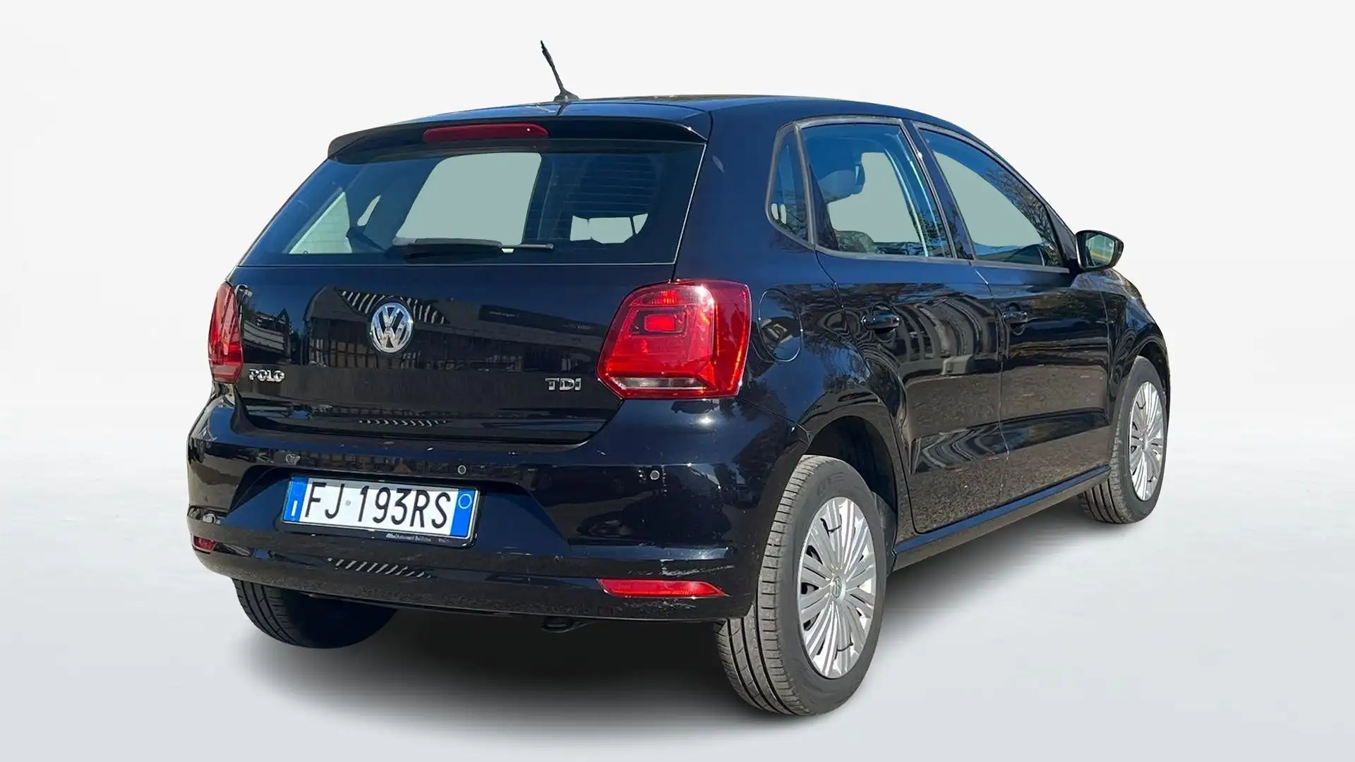 Volkswagen Polo 5P 1.4 TDI COMFORTLINE 75CV Zwart - 2
