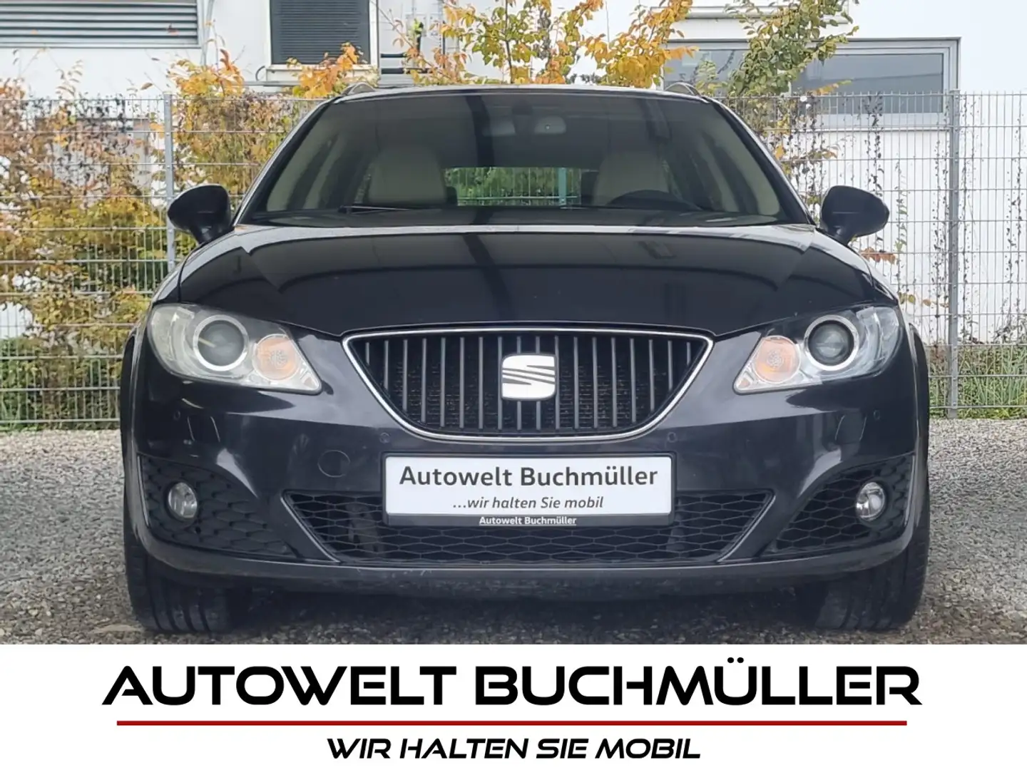 SEAT Exeo 2.0 TDI,LEDER,NAVI,XENON,TEMPOMAT,TÜV 02.26 Klima Schwarz - 1