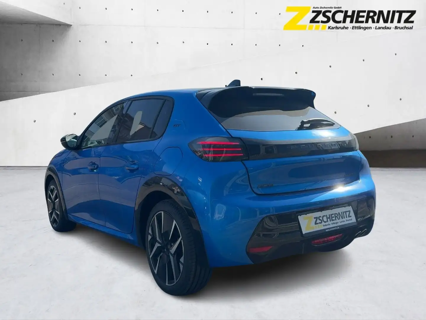 Peugeot 208 1.2 136 GT ACC FLA 360 KAM KeyLess KlimaA Blau - 2