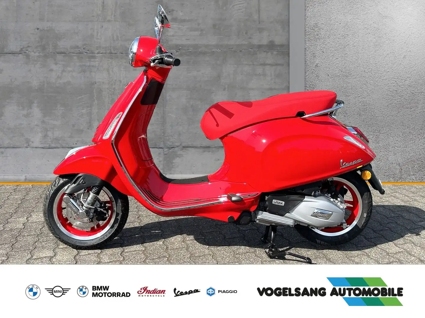 Vespa Primavera 125 Product RED, Sondermodell, I-Get, Rosso - 2