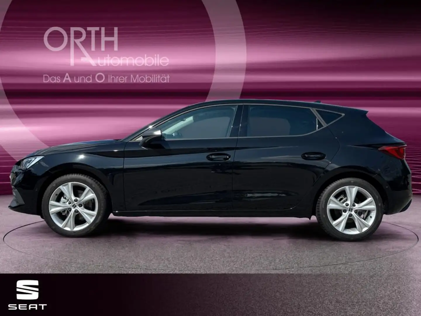 SEAT Leon FR 1.5 eTSI DSG MATRIX PANO NAVI SHZ PDC Noir - 2