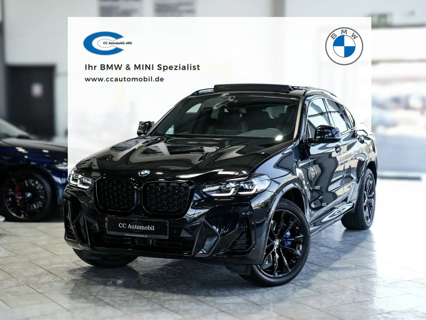 BMW X4 xDrive 30d M Sport 20LM Panorama AHK Standh. Noir - 1