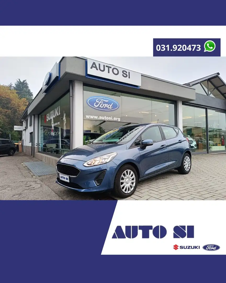 Ford Fiesta Fiesta 1.1 BENZINA TREND Blu/Azzurro - 1