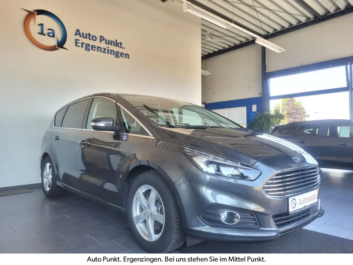 Ford S-Max EcoBlue 190PS Autom. Titanium m AHK+Kamera Grau - 1