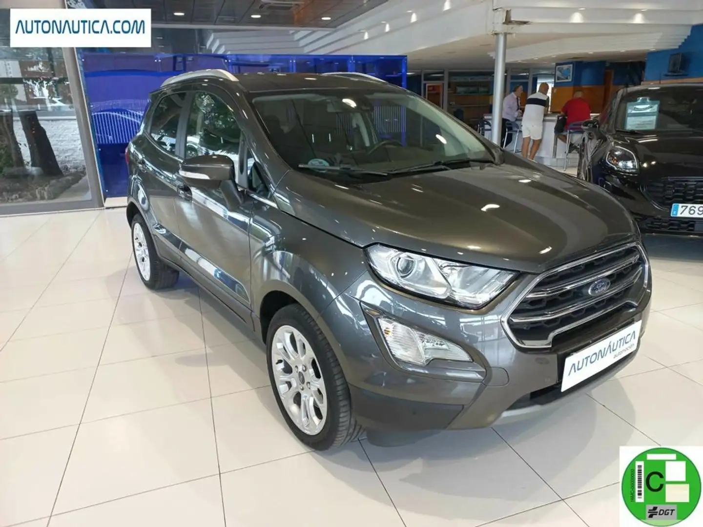 Ford EcoSport 1.0 EcoBoost Titanium 125 Gris - 1