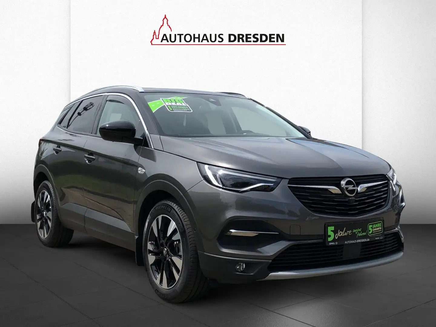 Opel Grandland X 1.2 Turbo *Bi-LED*NAVI*360°*WPK* Gris - 2