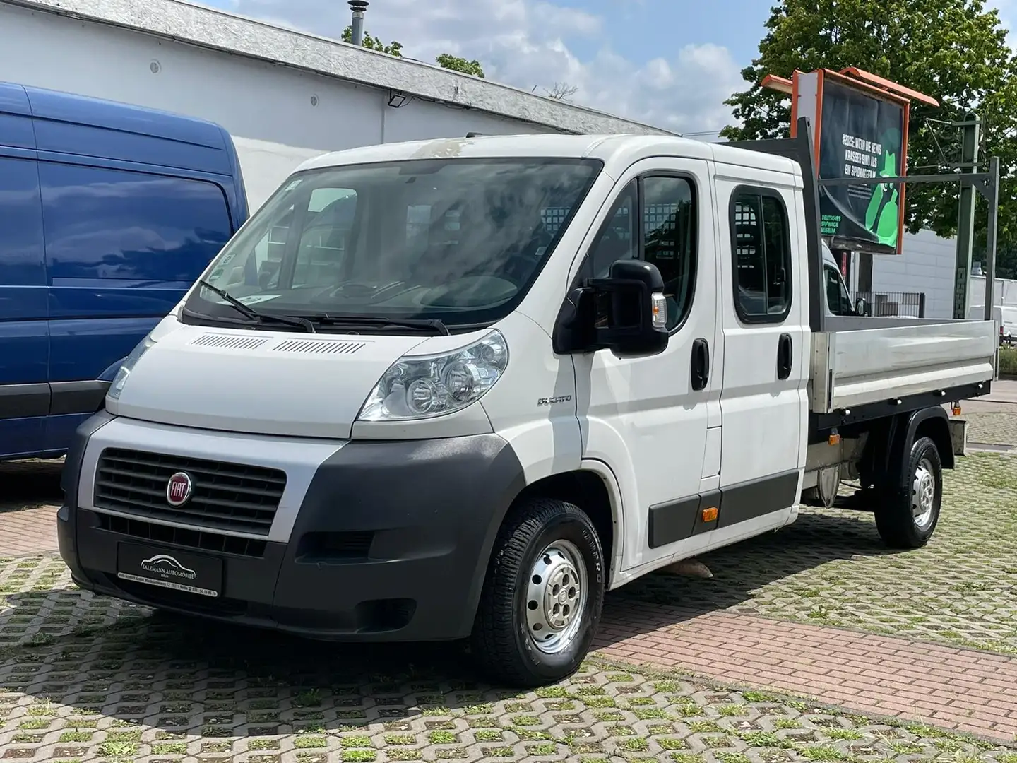 Fiat Ducato 2.3 JTD//DOKA 7.Sitze//KLIMA//1.Hand//TOP Weiß - 2