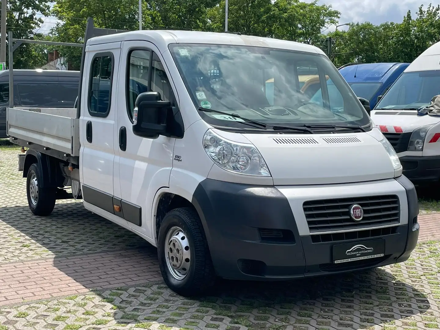 Fiat Ducato 2.3 JTD//DOKA 7.Sitze//KLIMA//1.Hand//TOP Weiß - 1