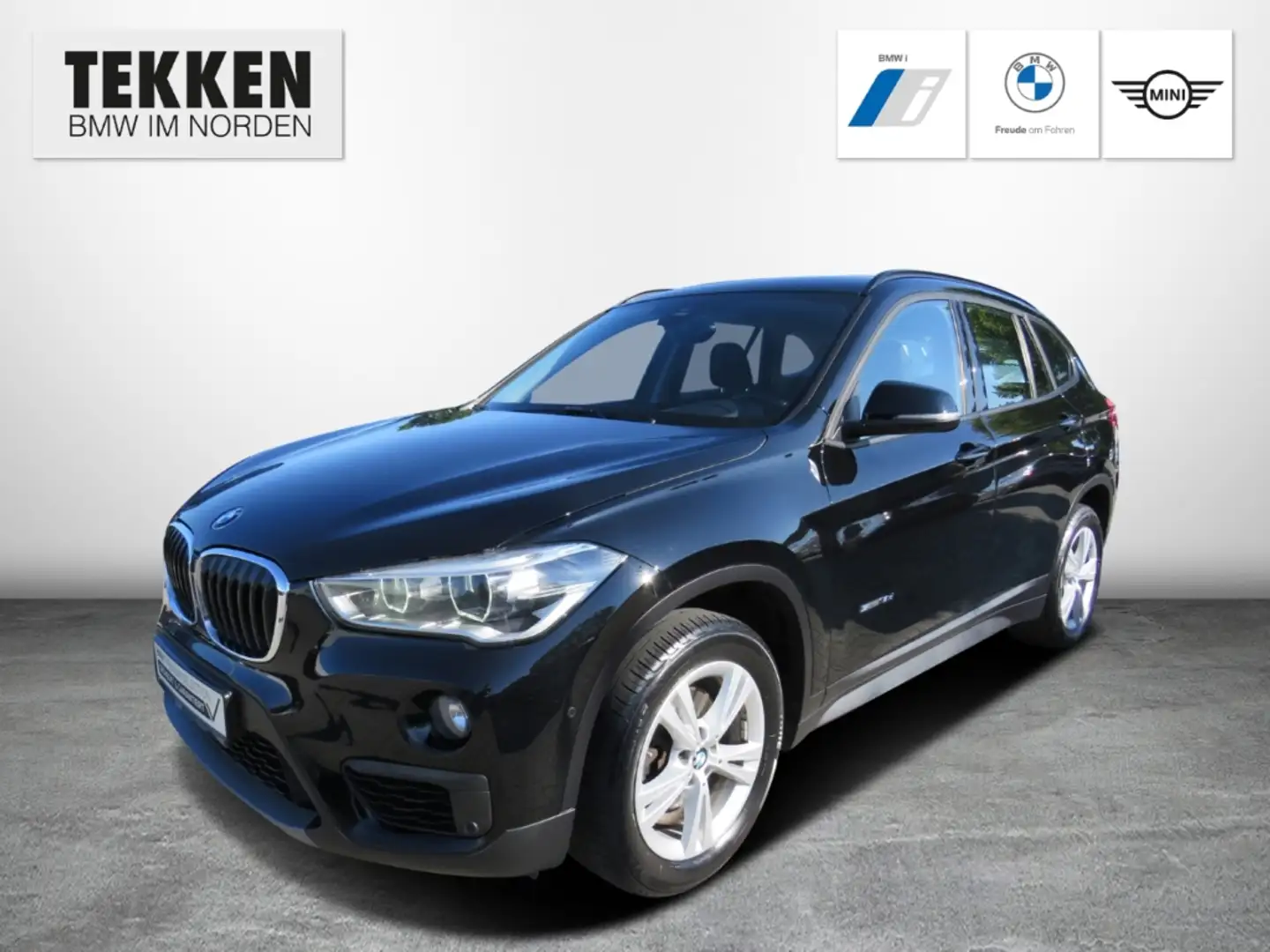 BMW X1 sDrive 18 d Advantage Navi LED Mehrzonenklima Fond Noir - 1