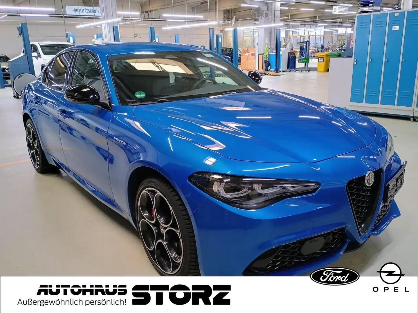 Alfa Romeo Giulia Veloce Q4 |VELOCE|HARMAN&KARDON|ACC|NAVI|KAMERA| Bleu - 2