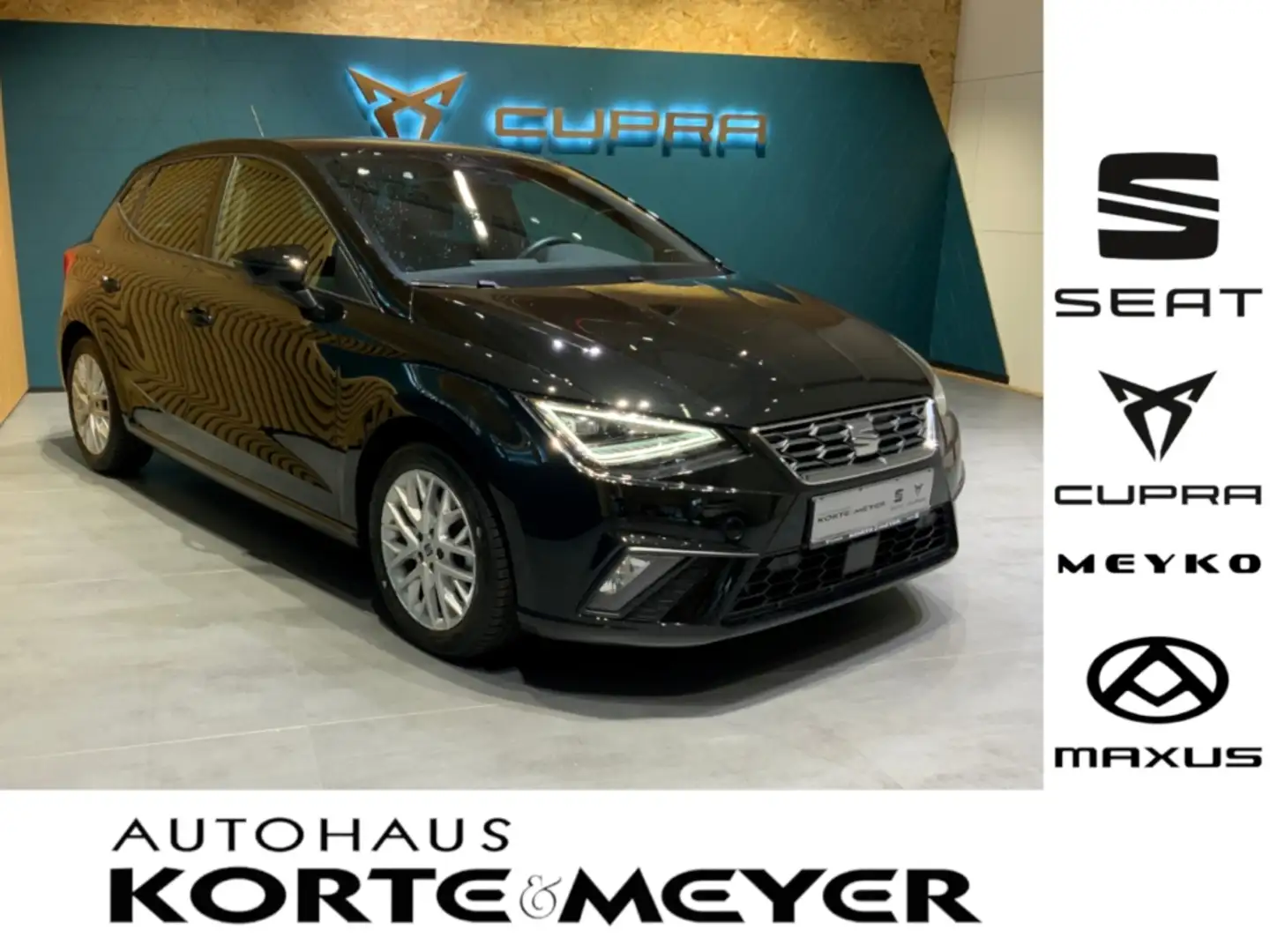 SEAT Ibiza FR Pro Black Edition Beats+Navi+Allwetter+ Schwarz - 1
