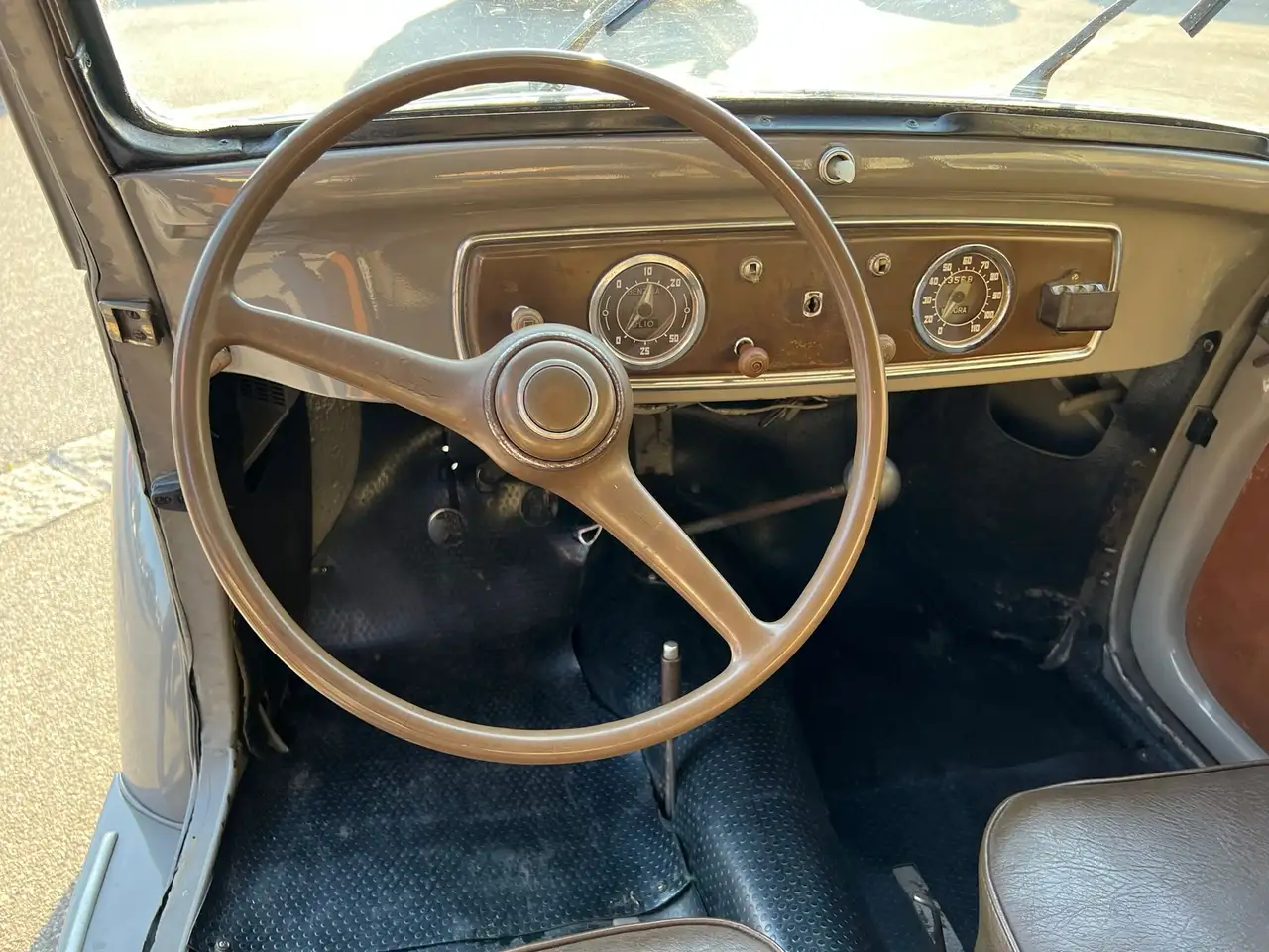Fiat 500C Cabrio TOPOLINO / GIARDINETTA - targhe NERE, foto 9