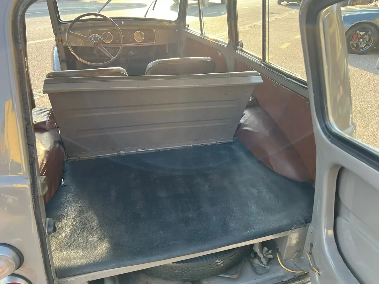 Fiat 500C Cabrio TOPOLINO / GIARDINETTA - targhe NERE, foto 11
