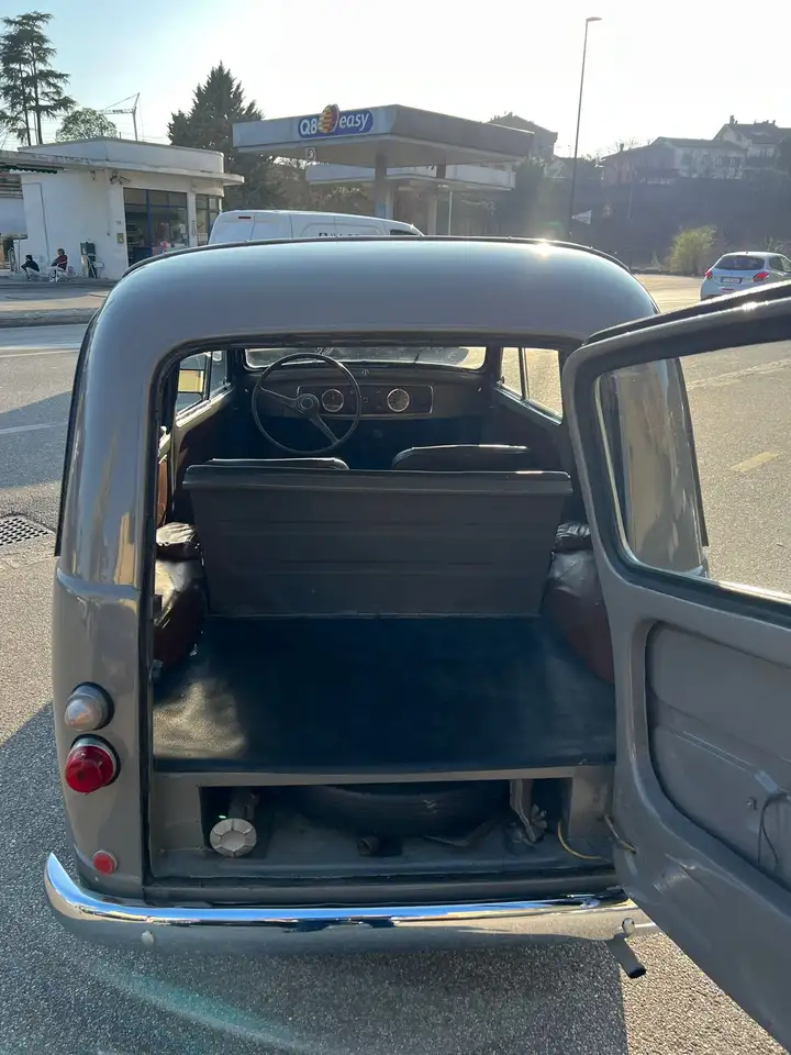 Fiat 500C Cabrio TOPOLINO / GIARDINETTA - targhe NERE, foto 12