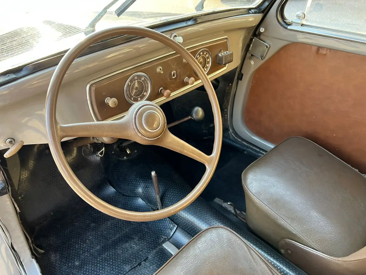 Fiat 500C Cabrio TOPOLINO / GIARDINETTA - targhe NERE, foto 7