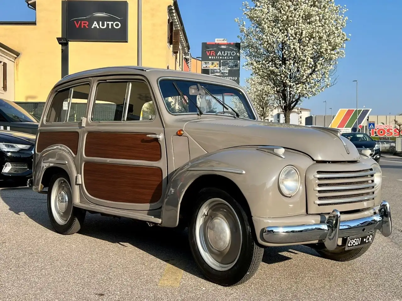 Fiat 500C Cabrio TOPOLINO / GIARDINETTA - targhe NERE, foto 5