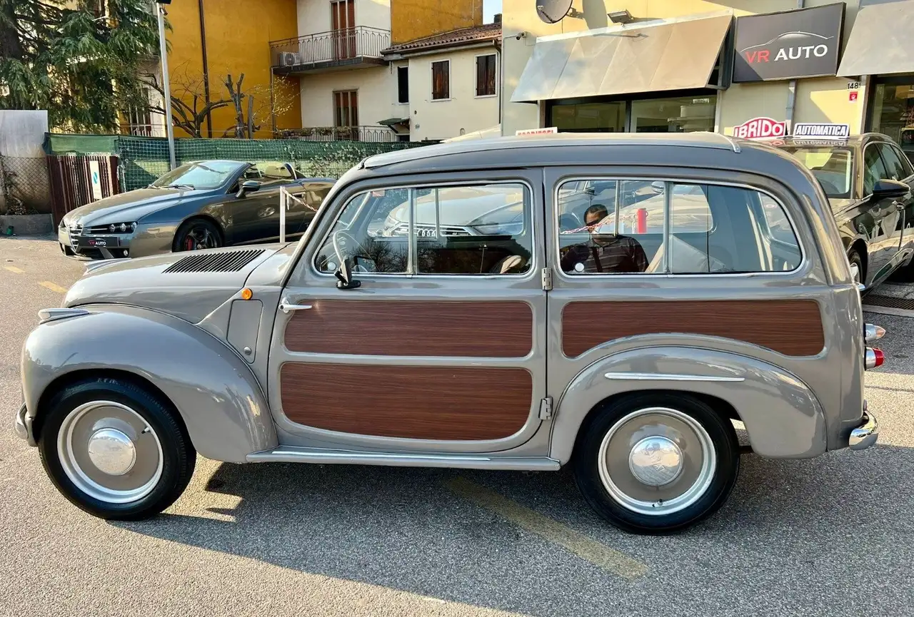 Fiat 500C Cabrio TOPOLINO / GIARDINETTA - targhe NERE, foto 2