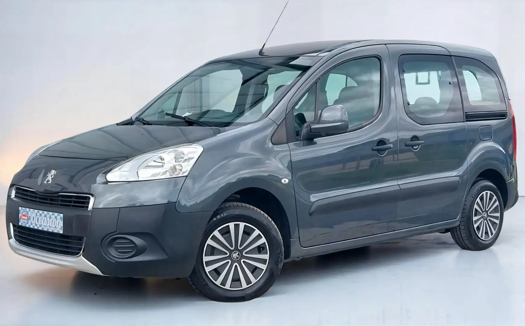 Peugeot Partner Tepee II 1.6 HDI 92 ACTIVE %2B PACK CLIM %2B REGULATEUR %2B LIMITEUR DE VITESSE %2B GARANTIE Gris - 1