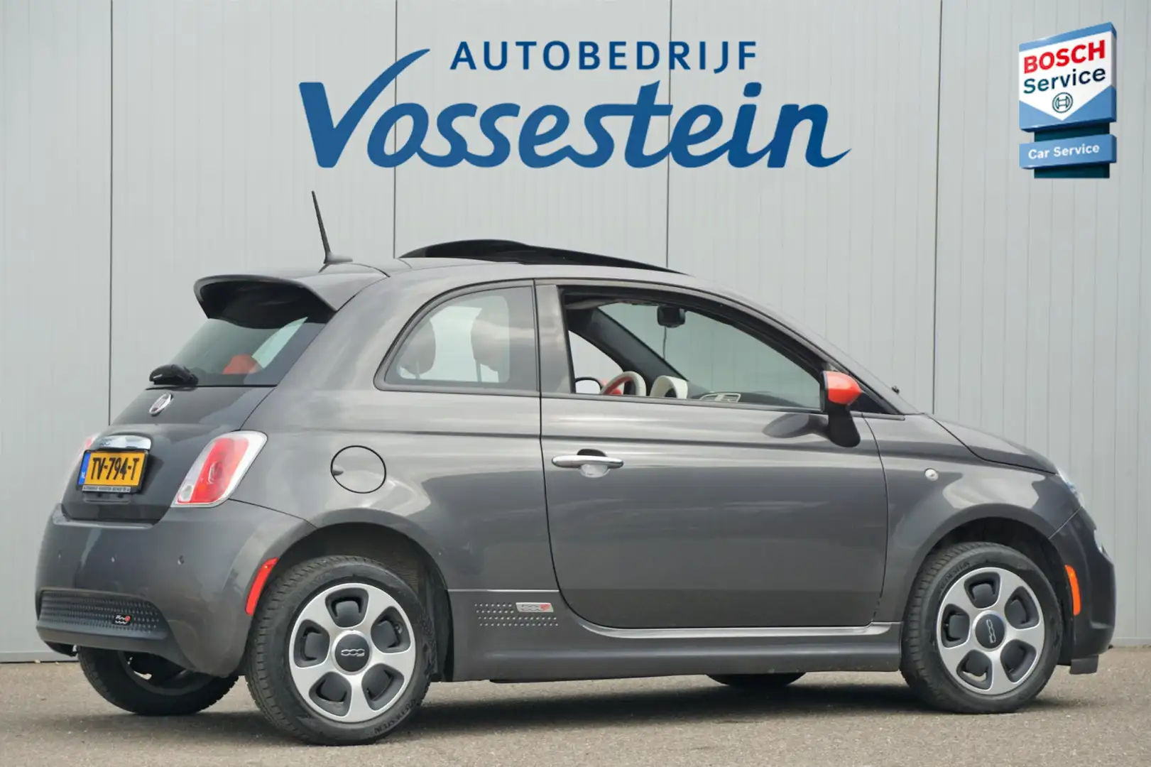 Fiat 500e 24kwh / Marge / Subsidie mogelijk / Schuifdak / 70 Grau - 2