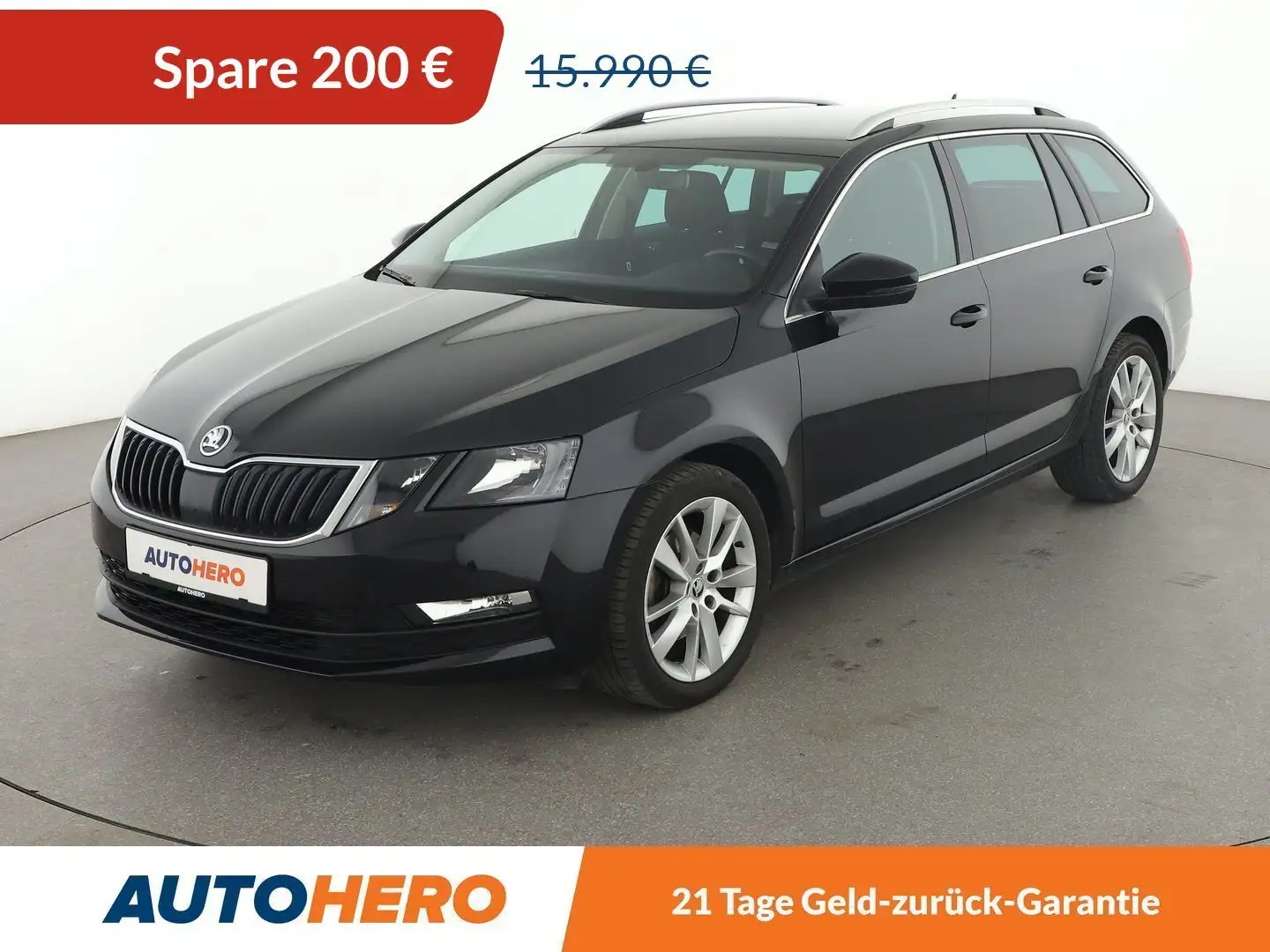 Skoda Octavia 1.0 TSI Ambition Aut.*CARPLAY*NAVI*TEMPO*PDC*SHZ* Schwarz - 1