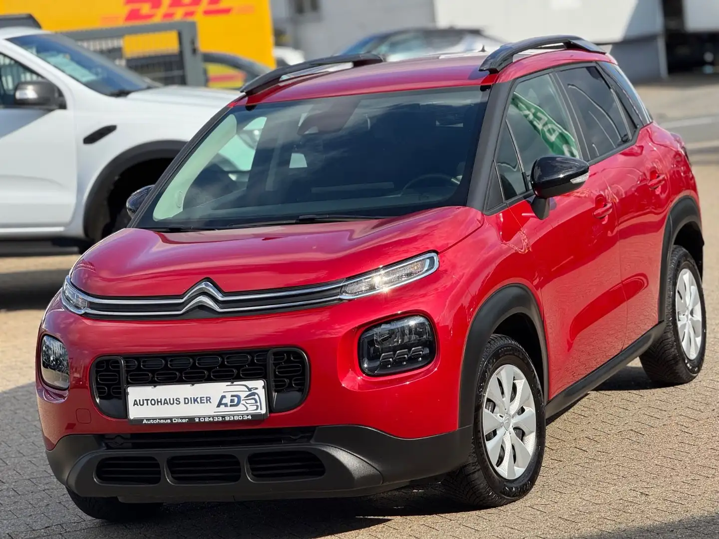 Citroen C3 Aircross Live Euro6,Klima,PDC Rot - 1