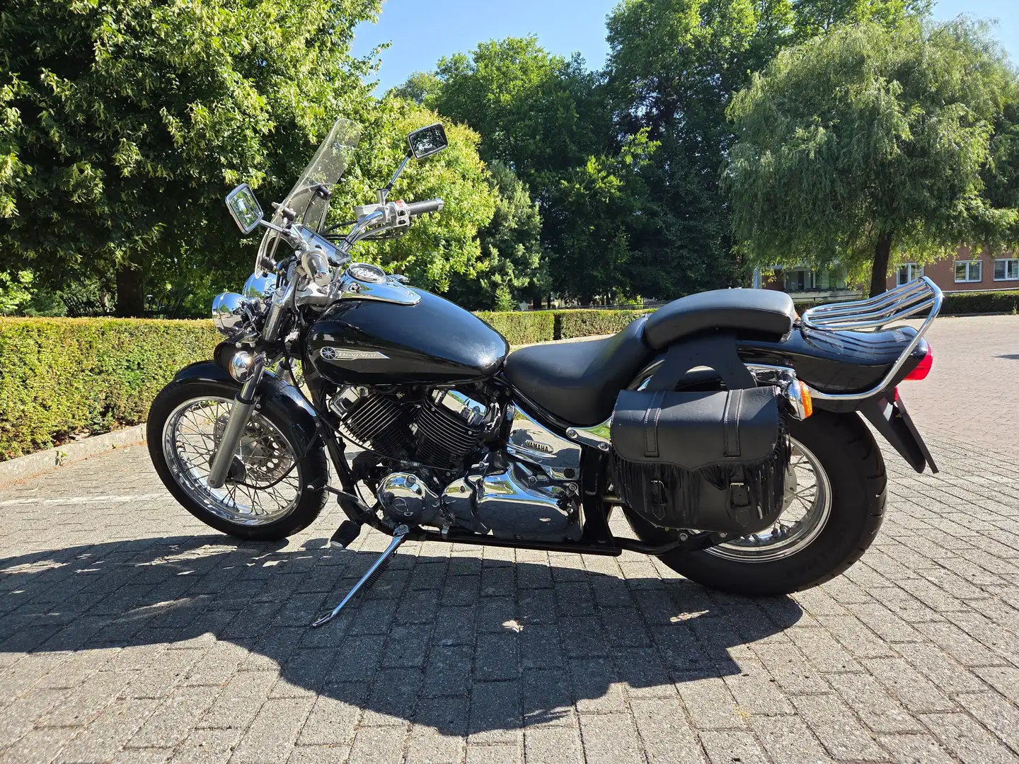 Yamaha XVS 650 Dragstar Zwart - 2