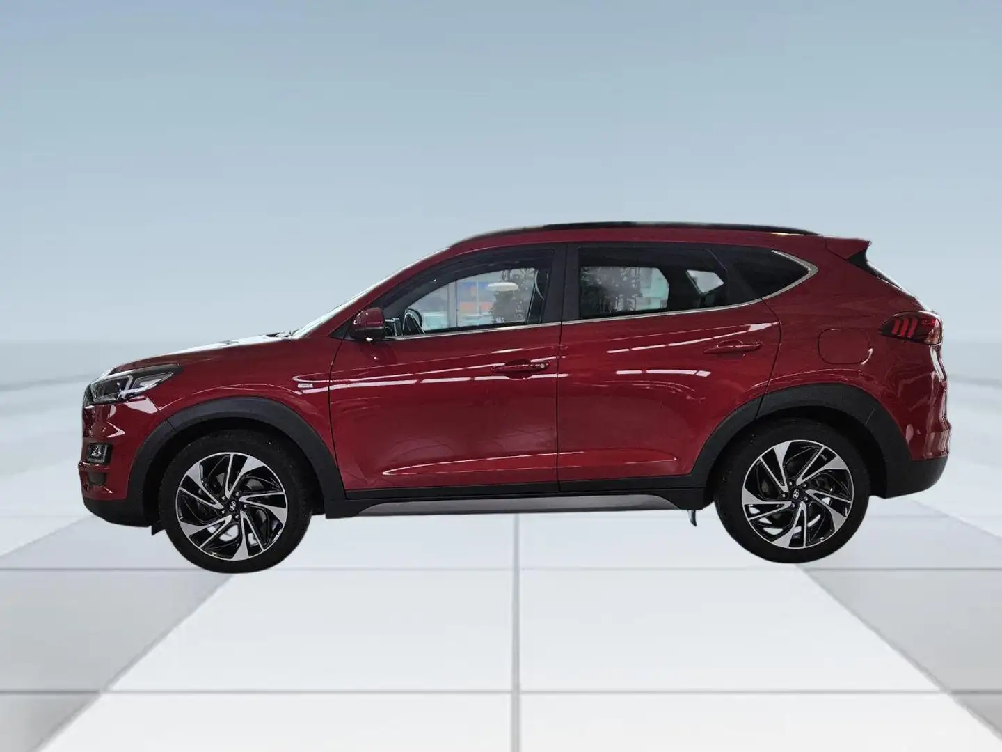 Hyundai TUCSON 1.6 CRDi 136CV 48V 4WD DCT Exellence Rosso - 2
