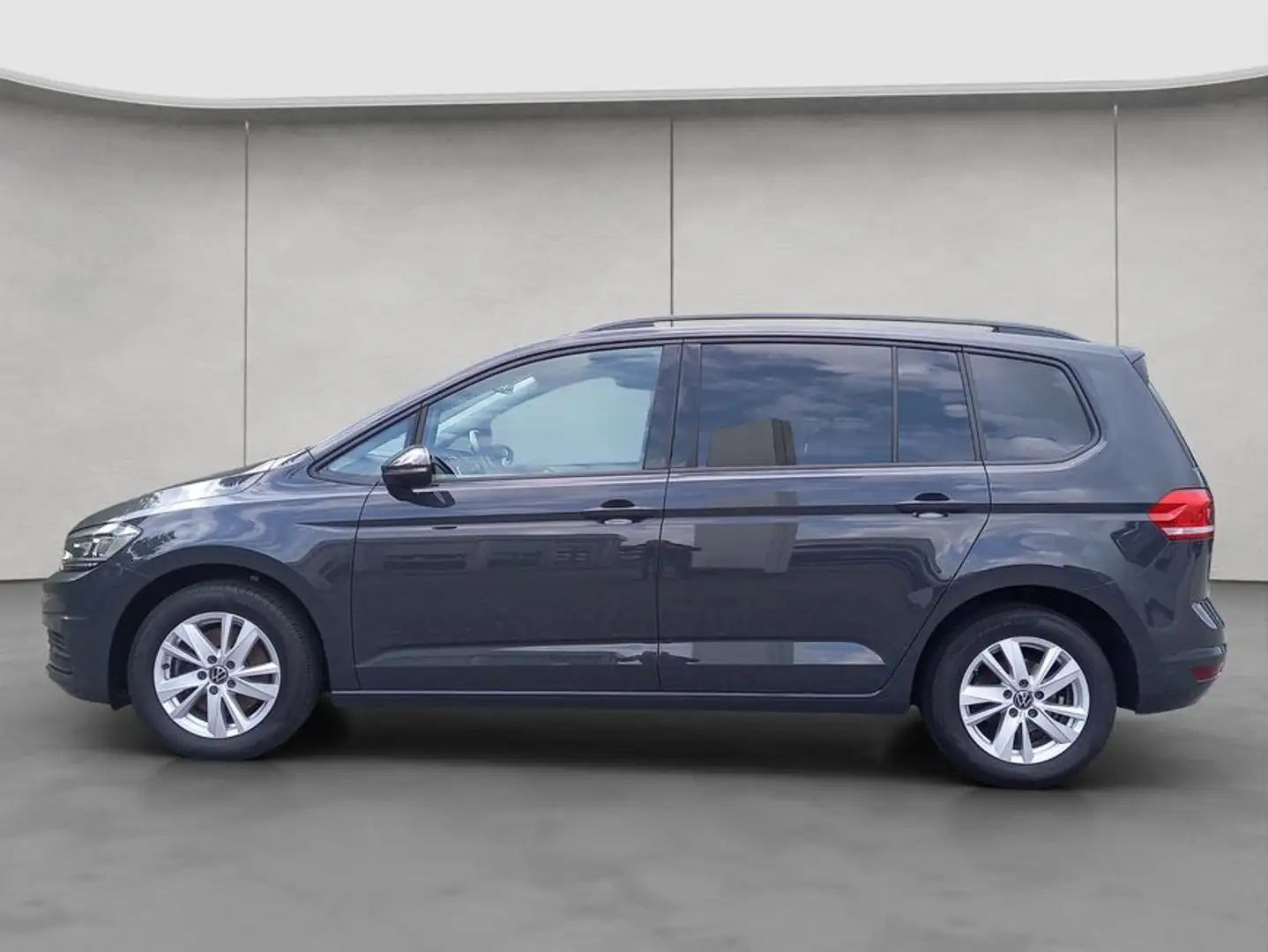 Volkswagen Touran 2.0 TDI ComfLine DSG LED Navi AHK RFK Grau - 2