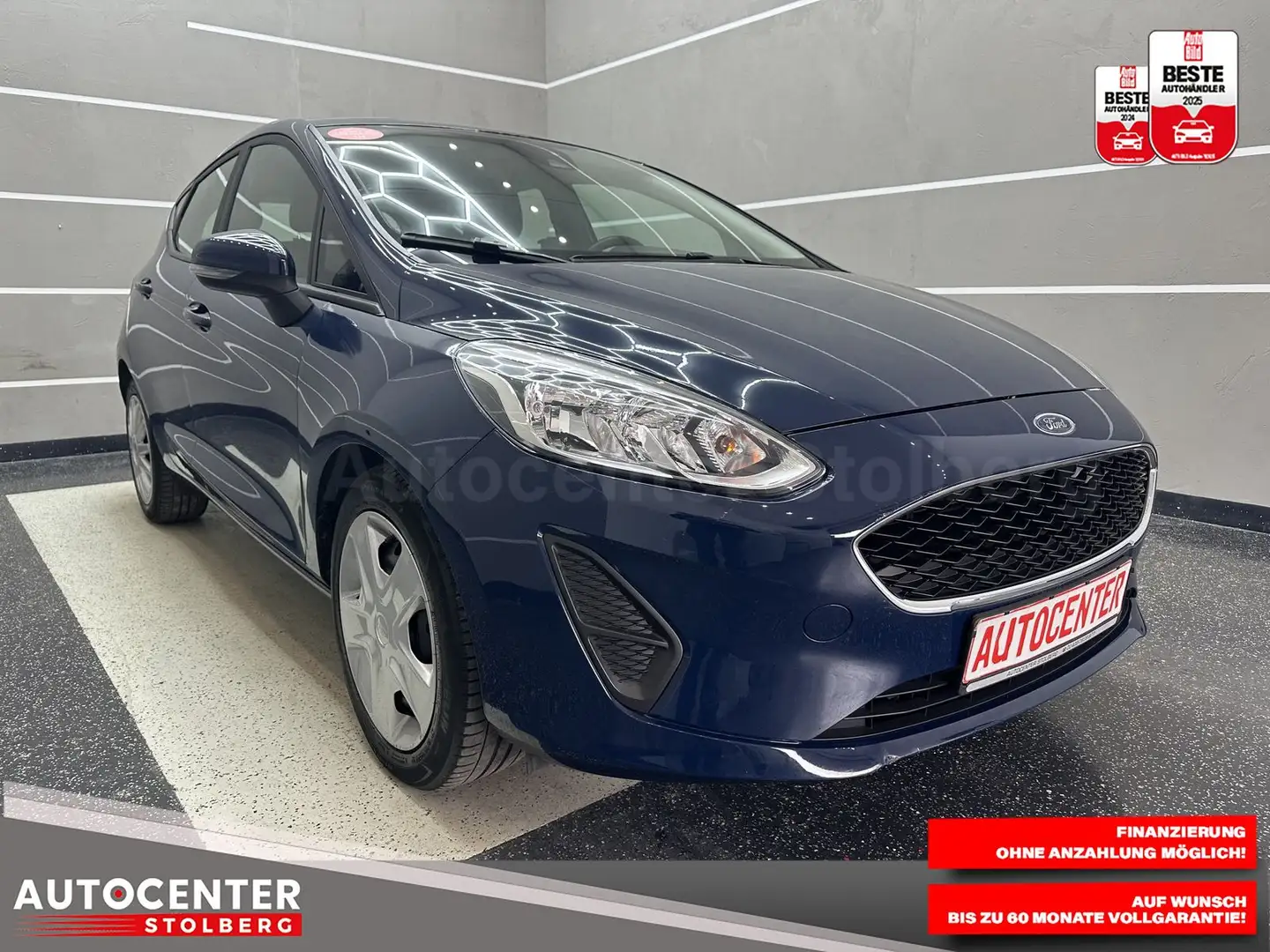 Ford Fiesta Cool & Connect "1 HAND-KLIMA-MULTI" Blau - 2