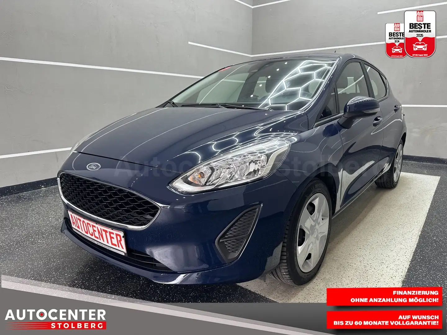 Ford Fiesta Cool & Connect "1 HAND-KLIMA-MULTI" Blau - 1
