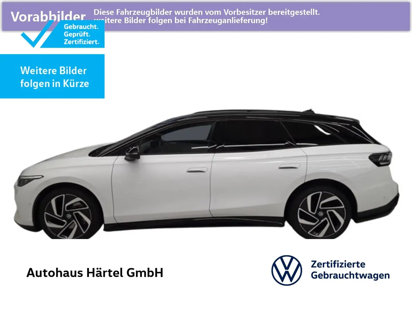 Volkswagen ID.7 TOURER PRO S BLACK STYLE 86 KWH AUTOMATIK LED Weiß - 1