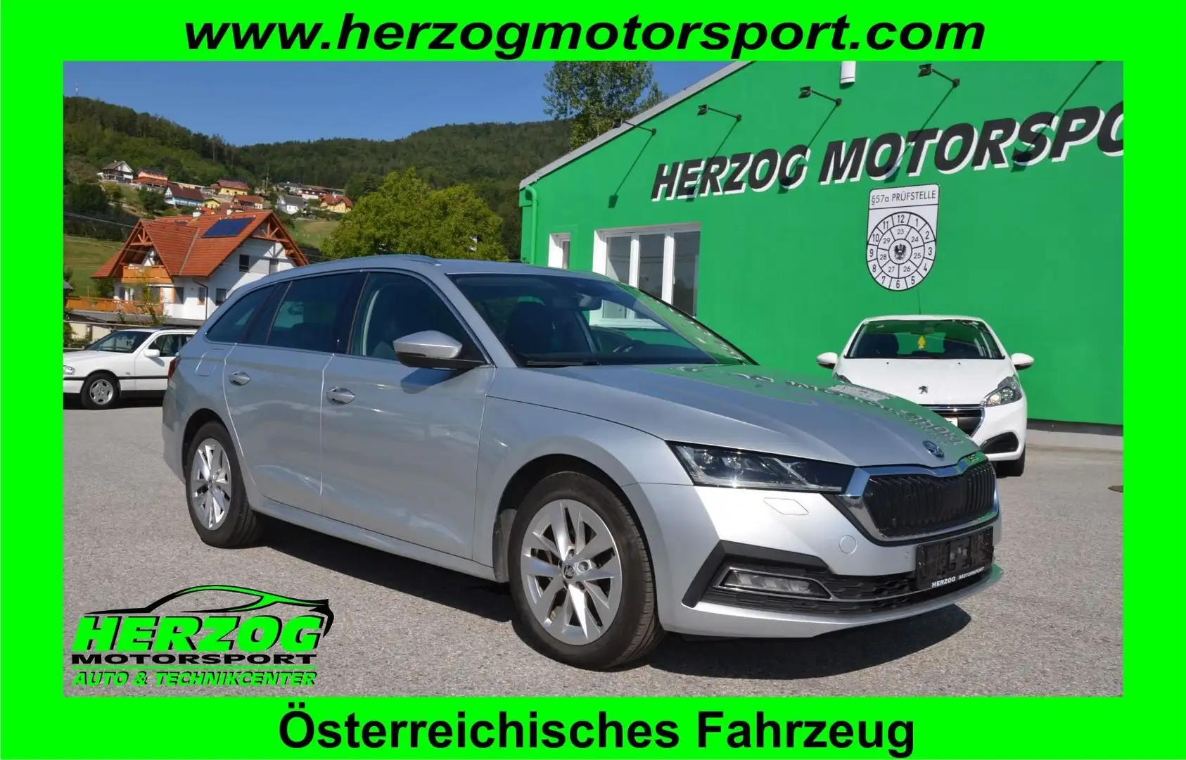 Skoda Octavia Octavia Combi 2,0TDI Premium DSG MATRIX VIRT 1.BES Silber - 1