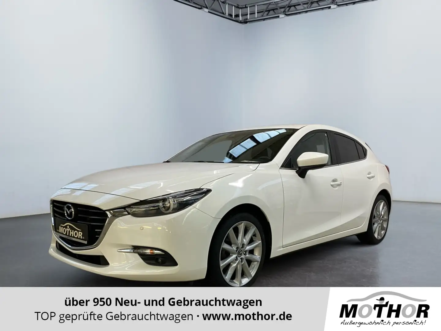 Mazda 3 Mazda 3 Sports-Line 2.0 SKYACTIV Kamera AHK bijela - 1