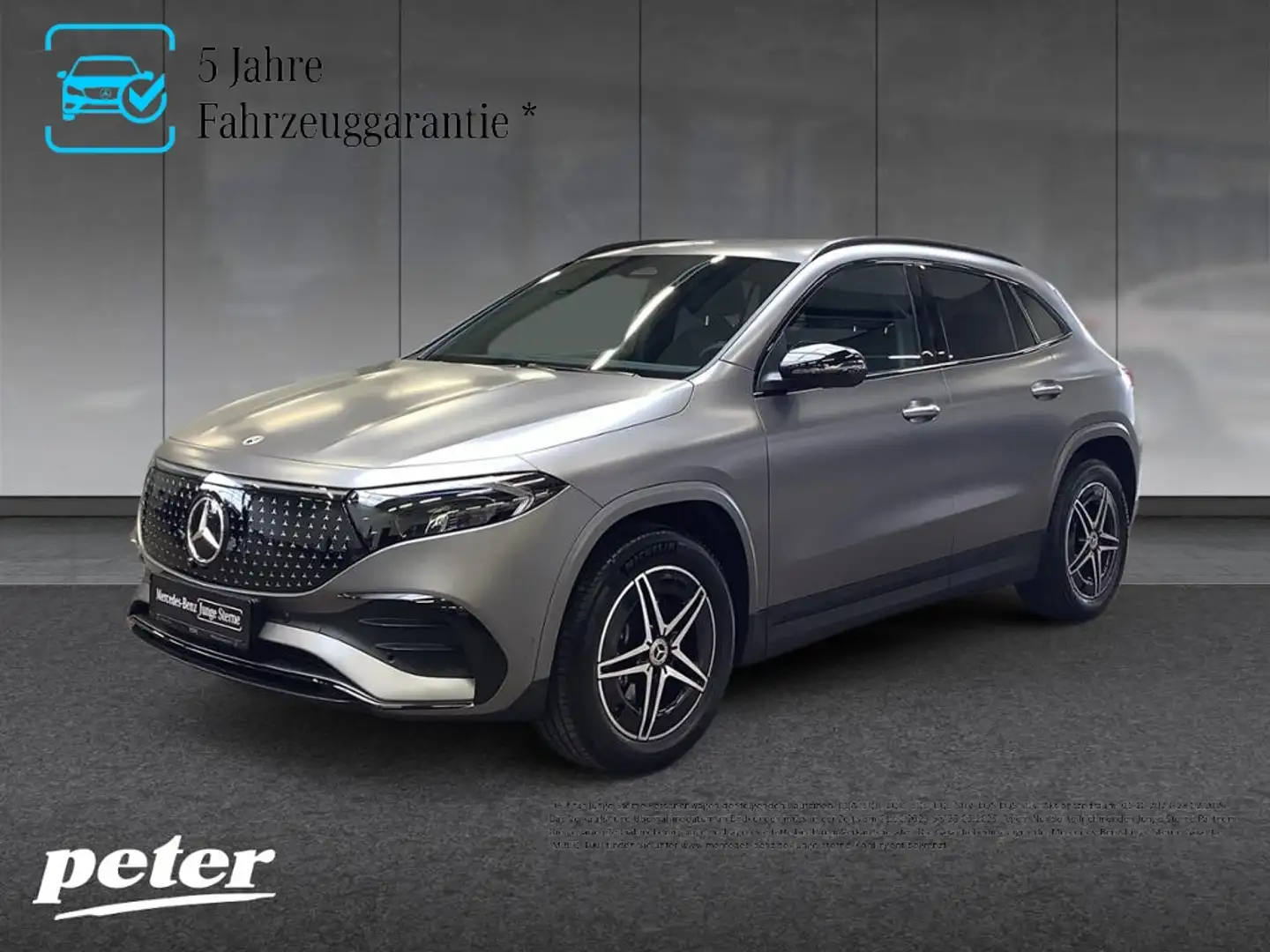 Mercedes-Benz EQA 300 4M AMG/Night/Magno/LED/360°Kamera/AHK/ Grau - 1