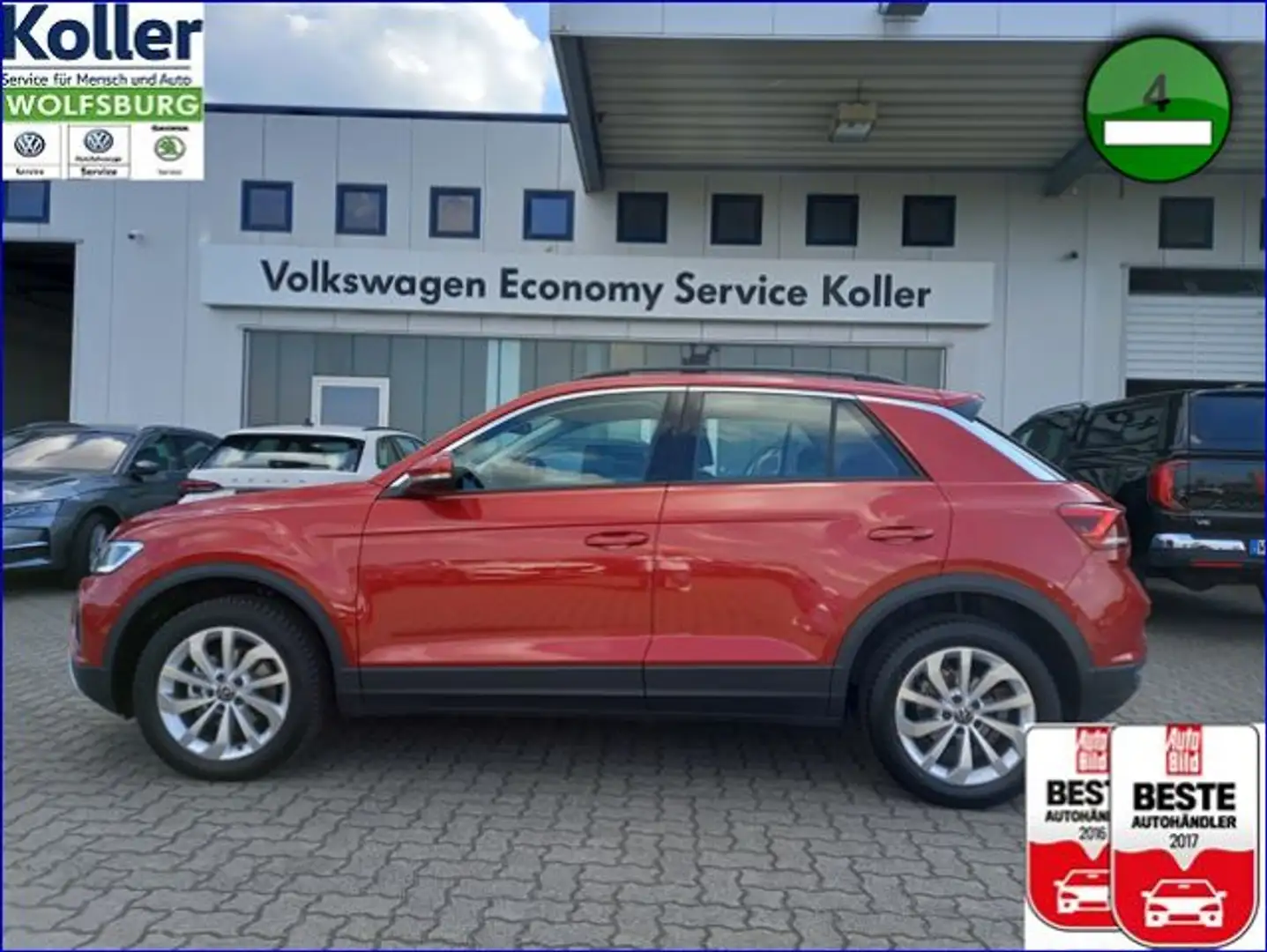Volkswagen T-Roc 1.5 TSI DSG Life Navi Kamera LED Rot - 1