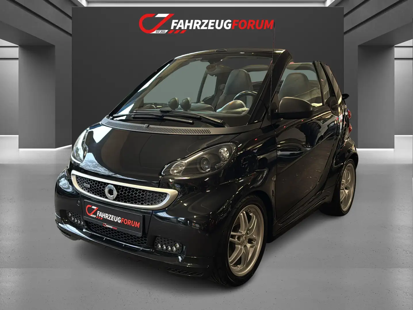 smart forTwo Brabus Exclusive im TOP ZUSTAND crna - 2