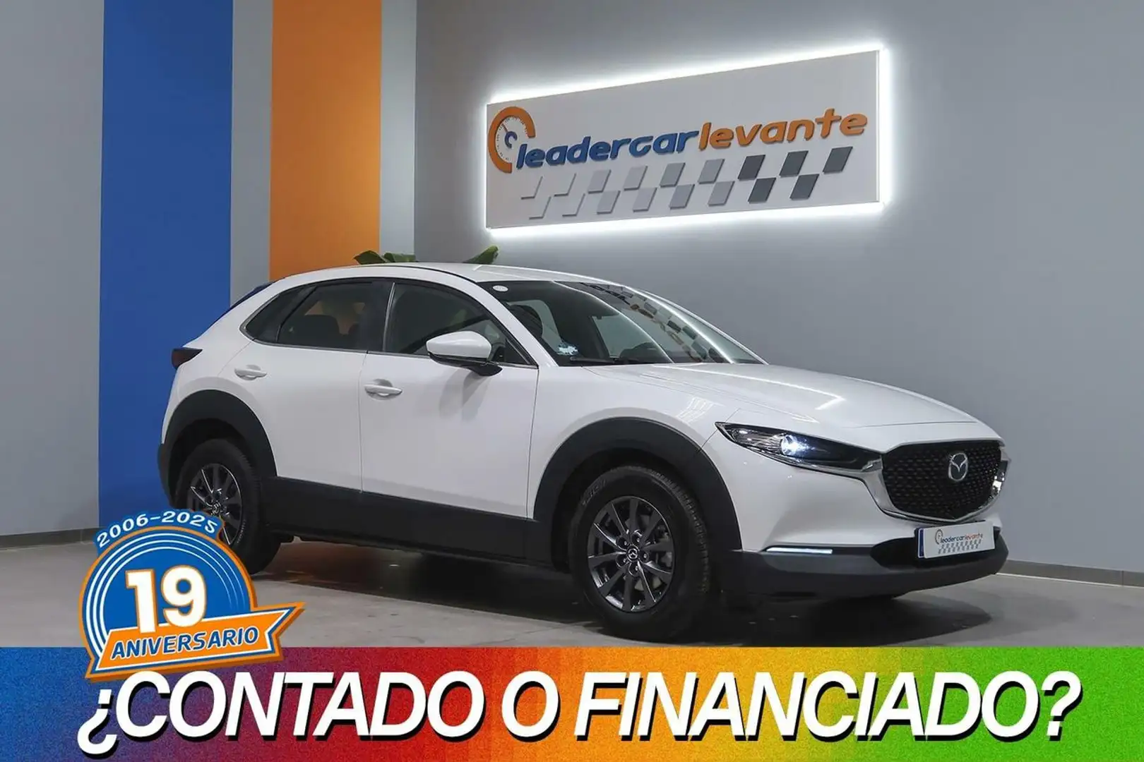 Mazda CX-30 SKYACTIV-G 2.0 2WD EVOLUTION 122CV Blanc - 1
