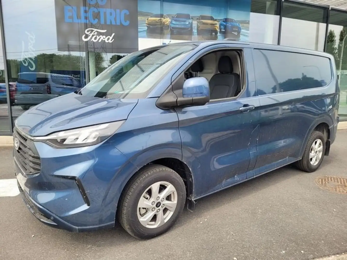 Ford Transit Custom Limited L1 280S - 2.0 D 130cv AUTO 8V - 60 KM Azul - 2